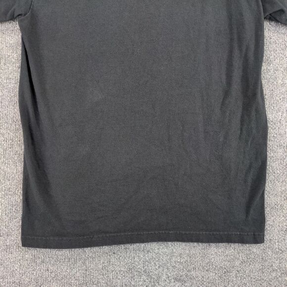 Riot Society Mens Apple Rainbow T-Shirt Black Medium Embroidered Logo - Picture 7 of 12